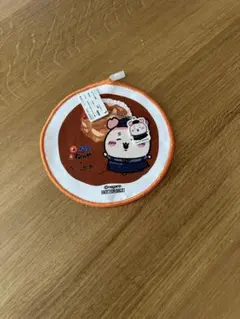 ちいかわ 円形タオル キーホルダー付き