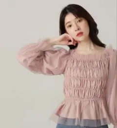 PROPORTION BODY DRESSING 長袖ブラウスのサムネイル