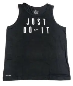 【美品】Nike Dri-FIT タンクトップ L 黒 JUST DO IT