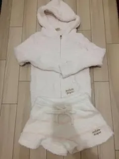 ジェラートピケ gelato pique パーカー ショートパンツ 上下セット