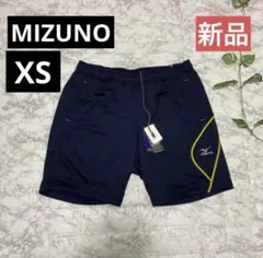 【新品】MIZUNO ジャージ ハーフパンツ ネイビー×イエロー XSのサムネイル