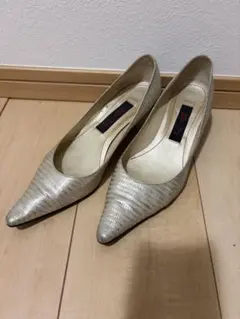 STYLE LAB パンプス ゴールド