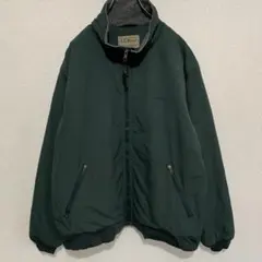 エルエルビーン　ウォームアップ　ジャケット　XL グリーン　深緑