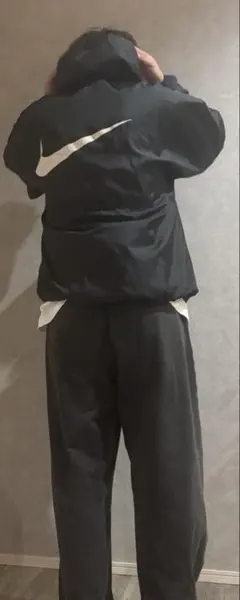 NIKE ナイロンジャケット 90s USA製 ビッグスウォッシュ NIKE ナイロンジャケット 90s USA製 ビッグスウォッシュ