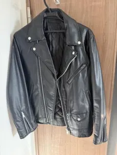 ダブルライダースジャケット ブラック ※最終価格