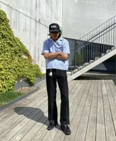 Ralph Lauren ストライプ ボタンダウンシャツ