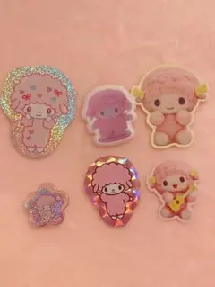 サンリオ マイスウィートピアノ シールセット おはじきシール ステッカー