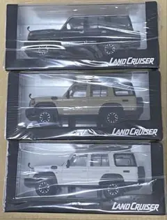 ランクル70 1/30カラーサンプル&プルバックカーセット画像追加❗️ ランクル70 1/30カラーサンプル&プルバックカーセット画像追加