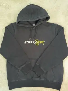 90s stussy パーカー 紺タグ Lサイズ フェード - メルカリ