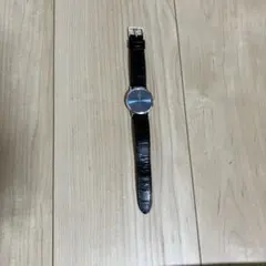 ⭐️SEIKOクオーツ薄型ブルー文字版文字版が美しい。クラッシック。