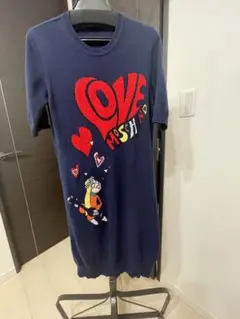 ラブモスキーノ　LOVE MOSCHINO ニットワンピ　美品のサムネイル