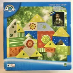 光る積み木 と ANA木製ヘリコプター