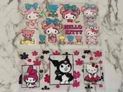 サンリオ キティ、クロミ カプラシール2枚
