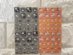 サンリオ キティ ウサハナ ドロップブロックシール タイルシール 2枚