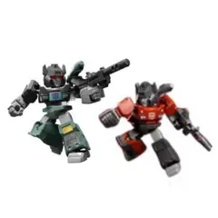 【未組立】サイドスワイプ2体セット Blokees トランスフォーマー