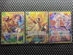 3兄弟の絆 リーダーカード3種セット ルフィ エース サボ - メルカリ
