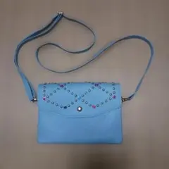 スタッズ装飾　ショルダーバッグ