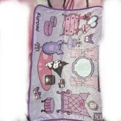 クロミがデザインされたブランケット（ひざ掛け）