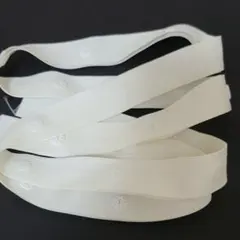 スナップボタンテープ　白1M