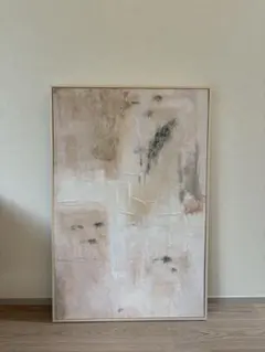 抽象画 アート・インテリア パネル レインピンク 120×60cm - メルカリ