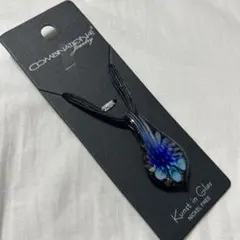 【美品】【即購入可】ネックレス　ブルー