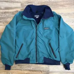 90’s USA製 ランズエンド L ウォームアップジャケット ナイロン 古着
