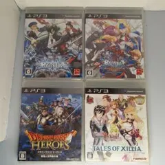 PS3 ソフト4本セット