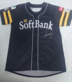ソフトバンクホークス　人気板東本人直筆サインユニホーム新品未使用【タグ付き】 ソフトバンクホークス 人気板東本人直筆サインユニホーム新品未使用