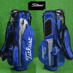 Titleist/タイトリスト ゴルフ 軽量キャディバッグ8.5型【青】美品 