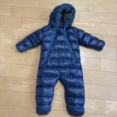 Patagonia ダウンオールインワン 3-6ヶ月 ネイビー