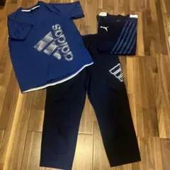 adidas SP TEE & Puma M パンツ セット 160 3点セット