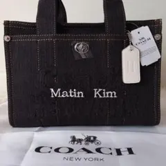 ✨COACH Matin Kim ✨コラボ カーゴ トートバッグ 新品CAZ29