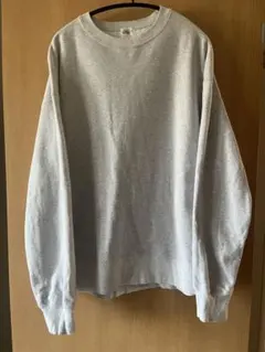 just right ジャストライト クルーネックスウェット / グレー / L