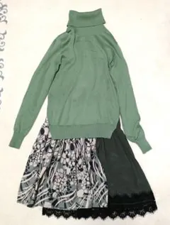 PRIDEプライド　ニットワンピース　38