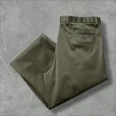 【W36】Dockers 2タックチノパンダークオリーブ Classic Fit