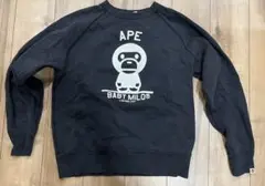 A BATHING APE baby milo プリント　スウェット Mのサムネイル