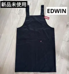 【新品未使用】EDWIN エプロン ブラック LLのサムネイル
