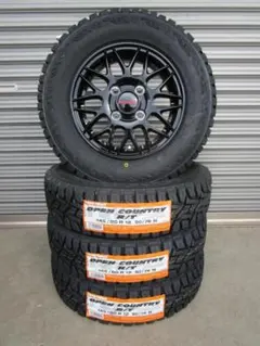 送料込み☆HS022M+TOYOオープンカントリー145/80R12軽バン軽トラのサムネイル