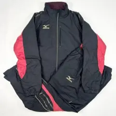 b1396【MIZUNO】ウインドブレーカー　ブレスサーモ　上下　セットアップ