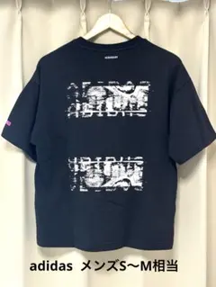 adidas Tシャツ バックプリント TOKYOデザイン XS（S〜M相当）