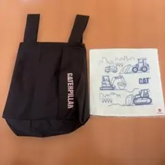 CAT キャタピラー バック、ハンドタオル