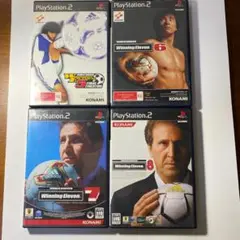 PS2ウイニングイレブン４本セット◆５・６・７・８の４本まとめ売り◆