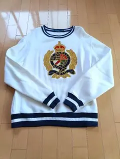 Polo Ralph Lauren ホワイト トレーナー