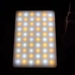 クリップ式 LEDリングライト ピンク スマホ用