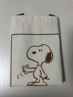 新品未使用　スヌーピー キャンバスバッグ　トートバッグ　A4サイズ