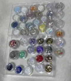 ネイルパーツ ホログラム ラメ セット ジェルネイル