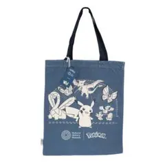 ポケモン ロンドン自然史博物館 トートバッグ ピカチュウフレンズ