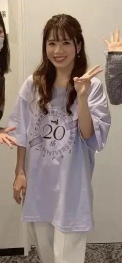 藤田麻衣子LIVEツアー2025 グッズ　Tシャツ　パープルMサイズ