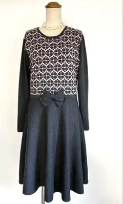 ギャラリービスコンティ　ニット ワンピ