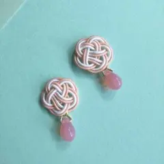 No.357  水引ピアス・イヤリングmini